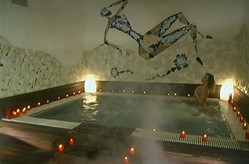Threesome By the Jacuzzi
