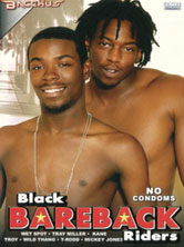 Black Bareback Riders DVD Cover