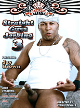 Straight Guys Jerking #3 DVD Cover